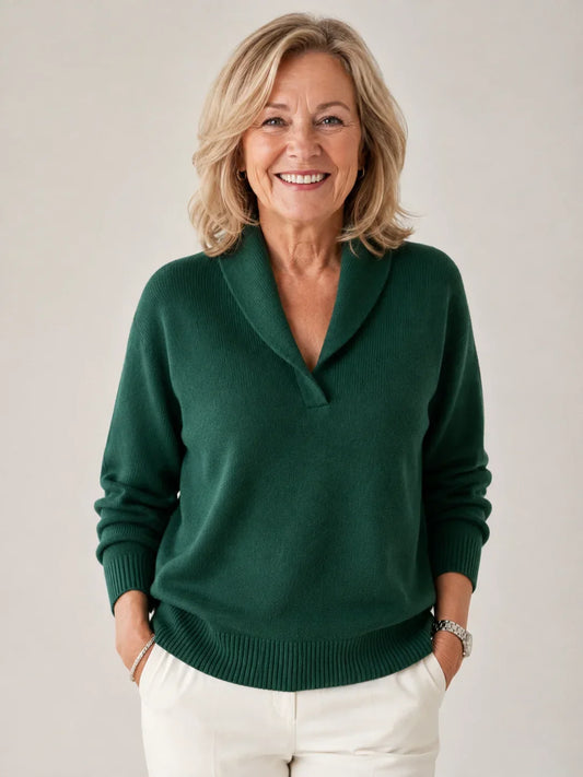 Judy soft v-neck sweater