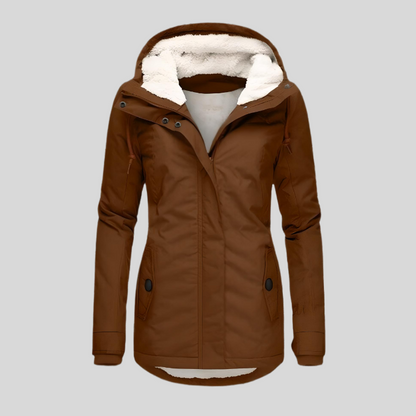 Madelyn waterproof hooded jacket