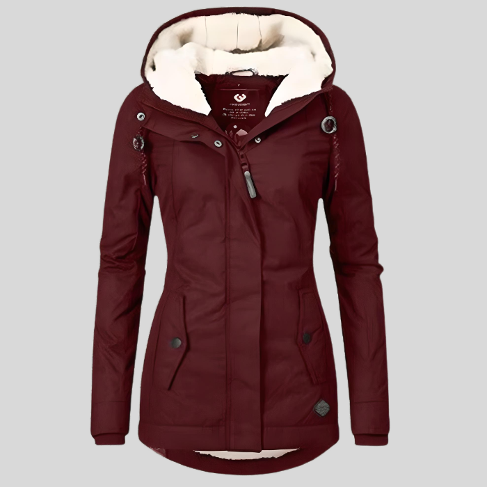 Madelyn waterproof hooded jacket