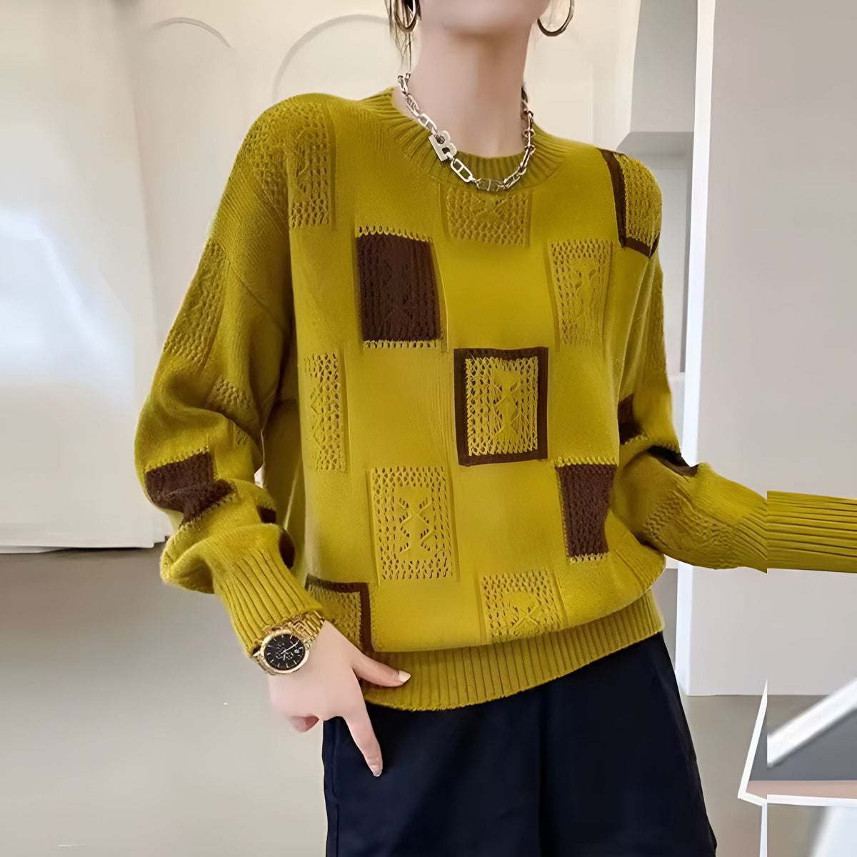 Louise elegant cozy sweater