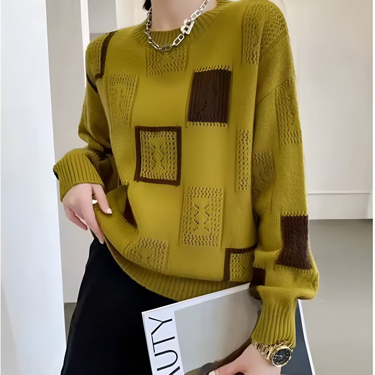 Louise elegant cozy sweater