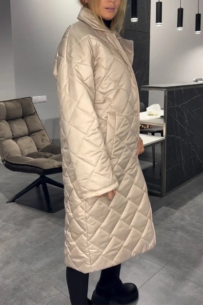 Eliana reversible quilted coat