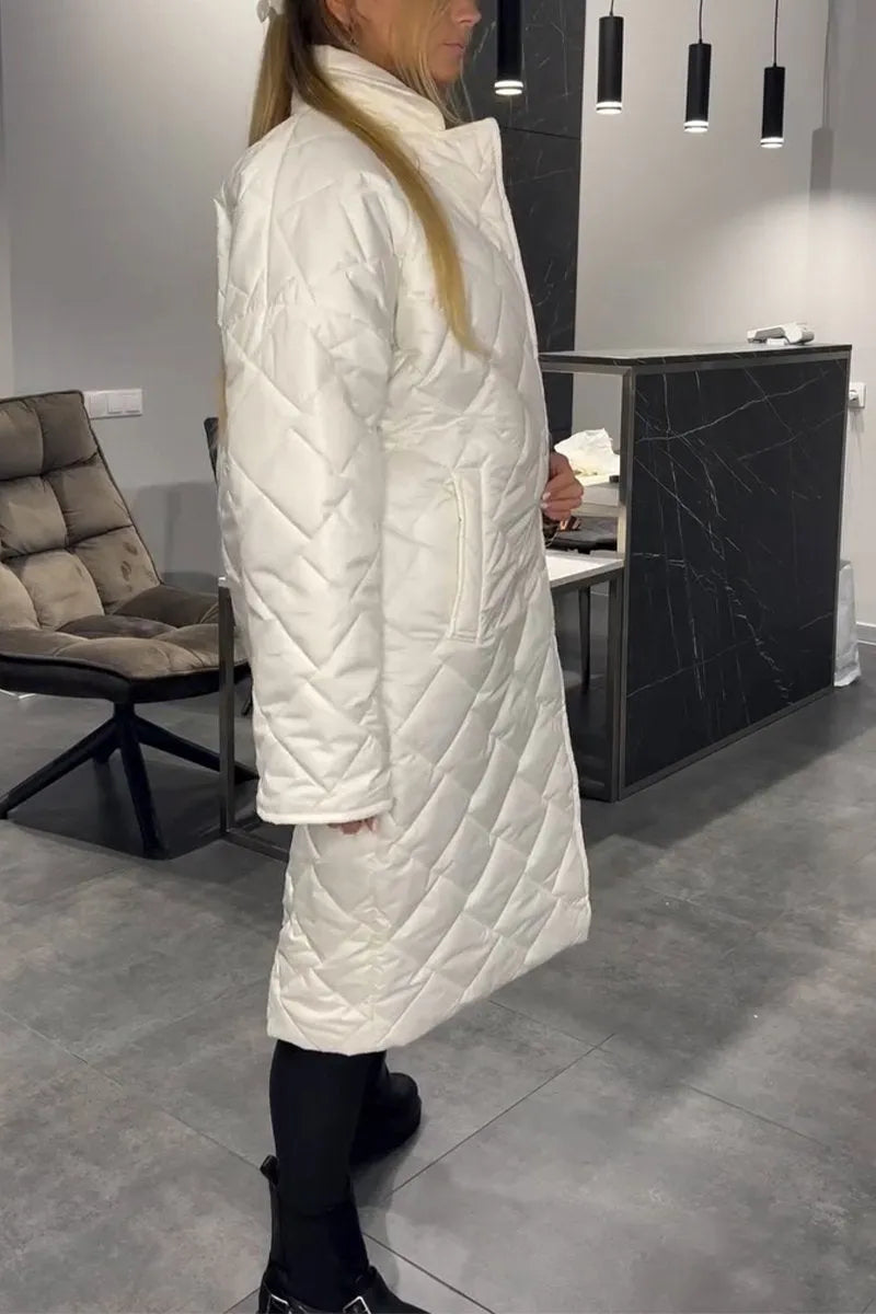 Eliana reversible quilted coat