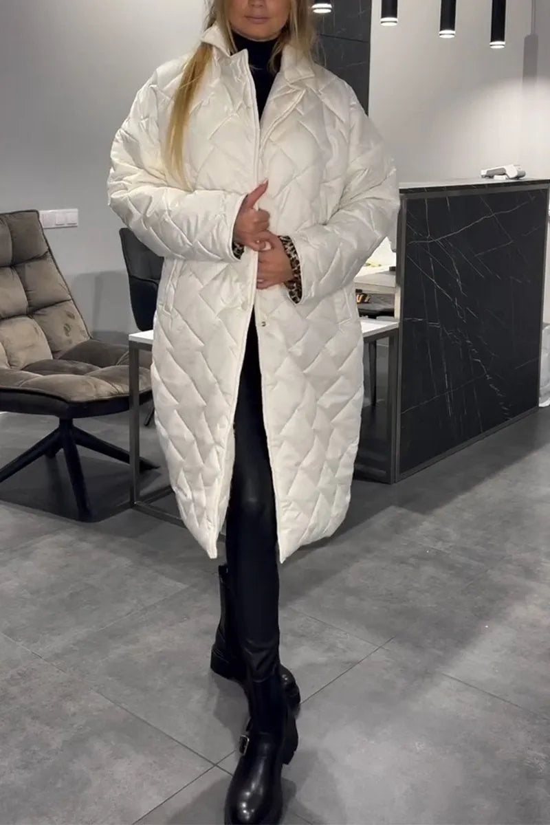 Eliana reversible quilted coat